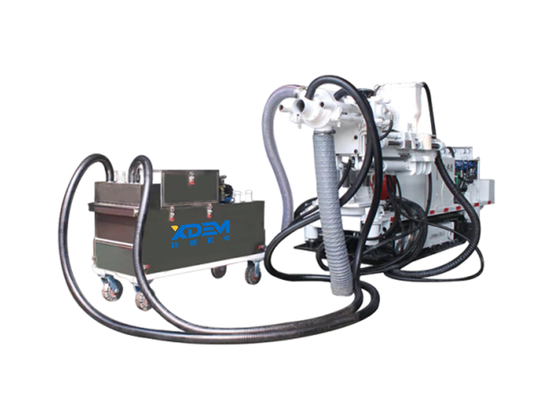 煤矿用气动湿式孔口降尘装置