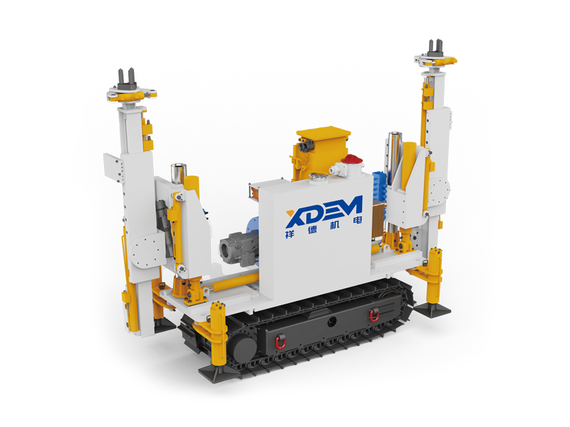 狭窄巷道双臂锚杆钻车